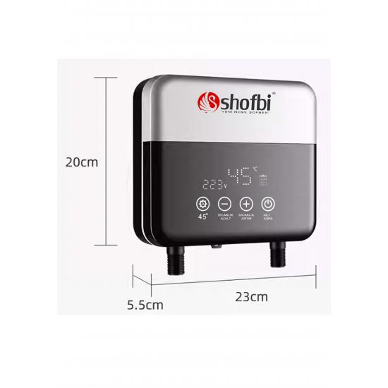 Shofbi Akıllı Lavabo Şofbeni SH-4S Gri