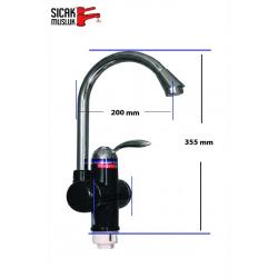 Sıcak Musluk ASG-1P Siyah