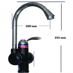 Sıcak Musluk ASG-1P Siyah