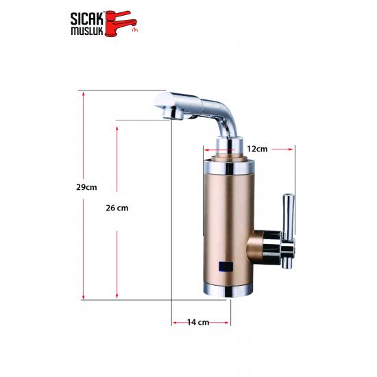 Sıcak Musluk ASG-5G Rose Gold