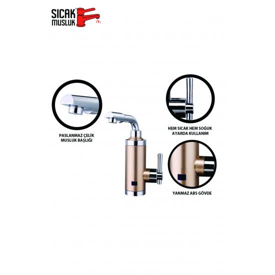 Sıcak Musluk ASG-5G Rose Gold