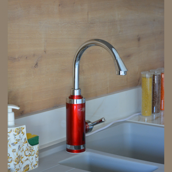 Sıcak Musluk ASG-4K Kırmızı