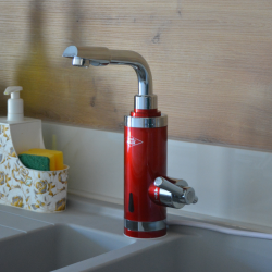 Sıcak Musluk ASG-5K Kırmızı