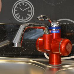 Sıcak Musluk ASG-2K Kırmızı