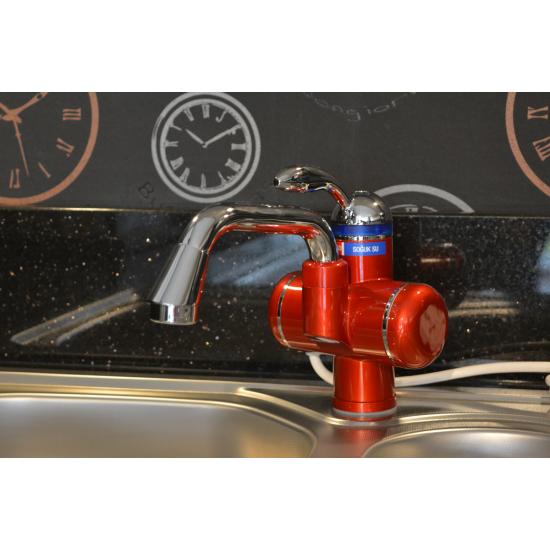 Sıcak Musluk ASG-2K Kırmızı