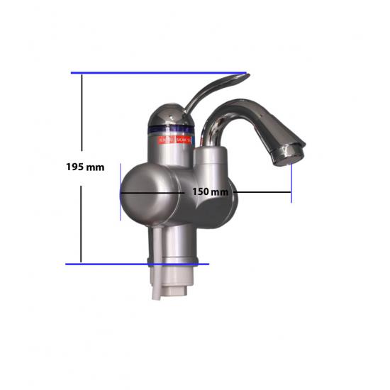 Sıcak Musluk ASG-3S Gümüş Sıcak Musluk ASG-3S Gümüş