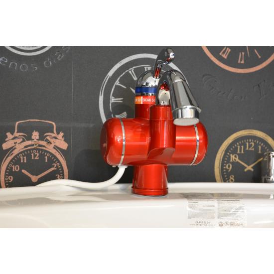 Sıcak Musluk ASG-3K Kırmızı