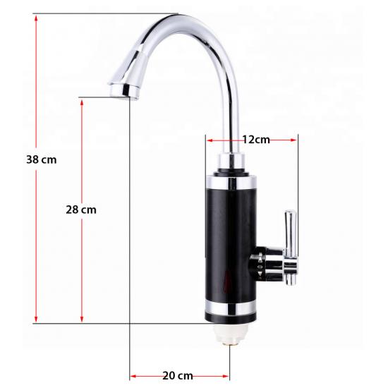 Sıcak Musluk ASG-4P Siyah
