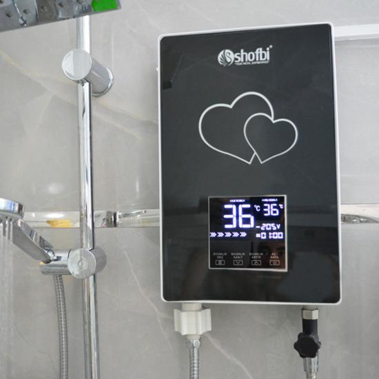 Shofbi Akıllı Şofben SH-1P Siyah