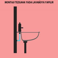 Sıcak Musluk Elektrikli Ani Su Isıtıcı ASG-2B