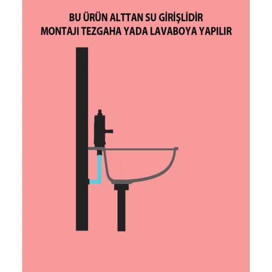 Sıcak Musluk ASG-4S Gümüş Sıcak Musluk ASG-4S Gümüş