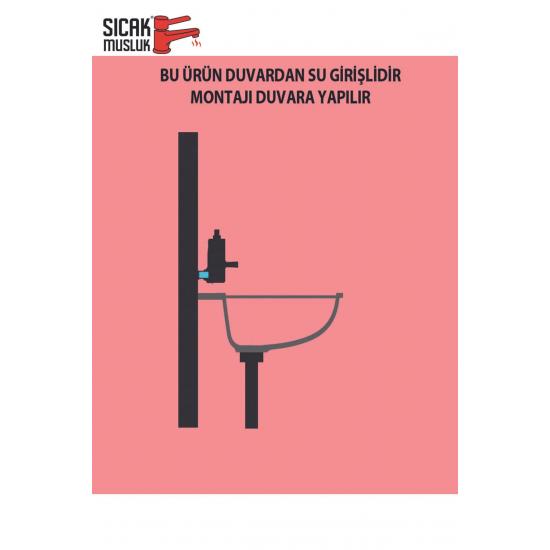 Taharet Sıcak Musluk THR-2S Taharet Sıcak Musluk THR-2S
