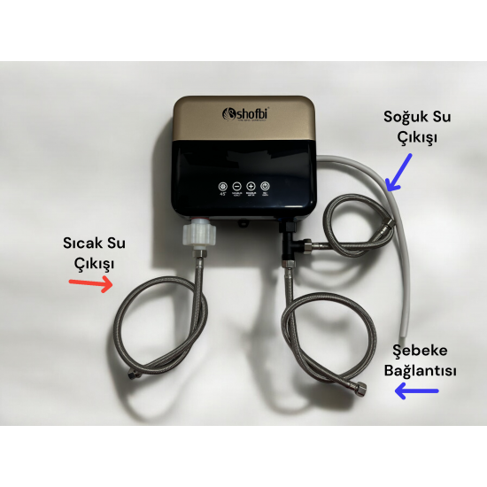 Shofbi Akıllı Lavabo Şofbeni SH-4G Altın