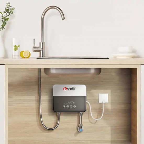 Shofbi Akıllı Lavabo Şofbeni SH-4S Gri Shofbi Akıllı Lavabo Şofbeni SH-4S Gri